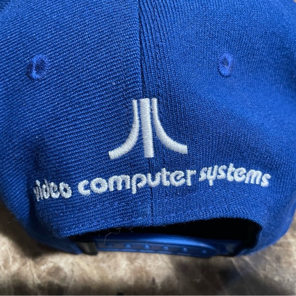 Royal blue Atari speaker hat - Picture 4 of 16